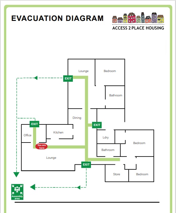 MURRAY BRIDGE- Single Vacancy in 2 Resident Improved Livability — Floorplan 1
