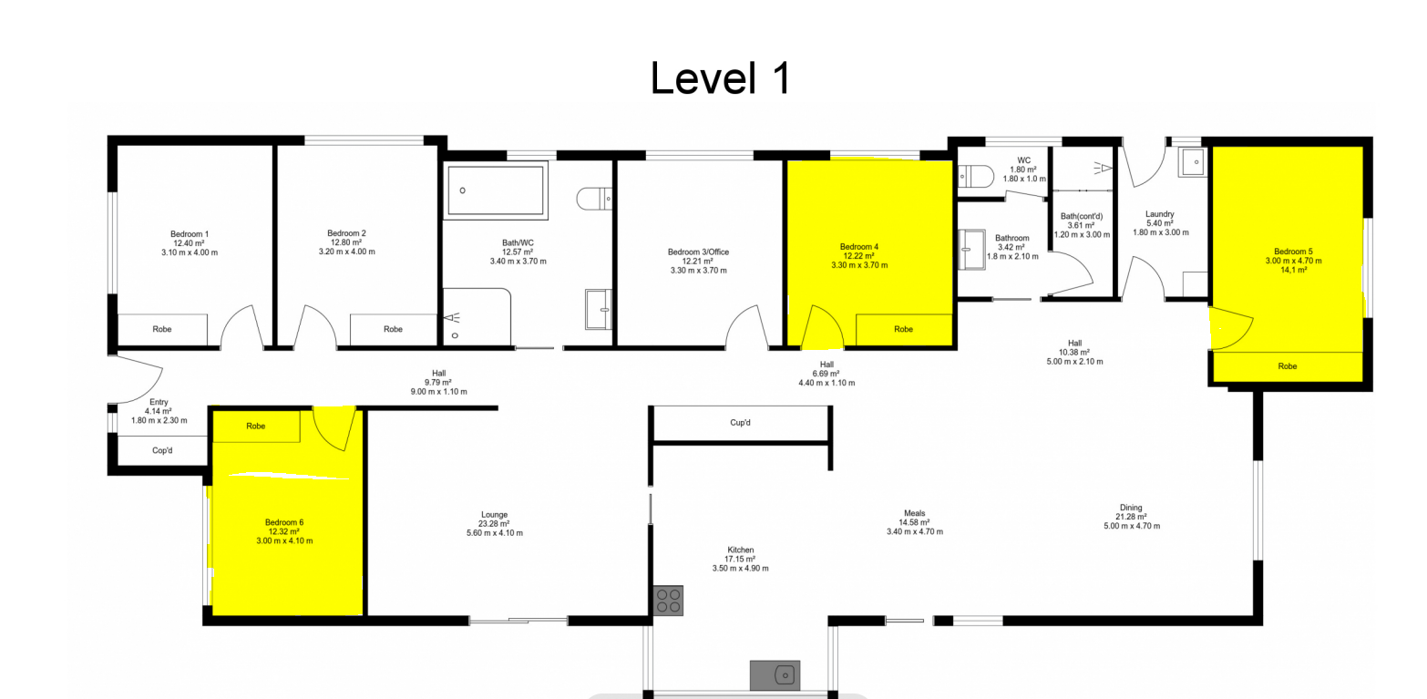 Enjoy spacious living in Greensborough with SDA Improved Liveability — Floorplan 1