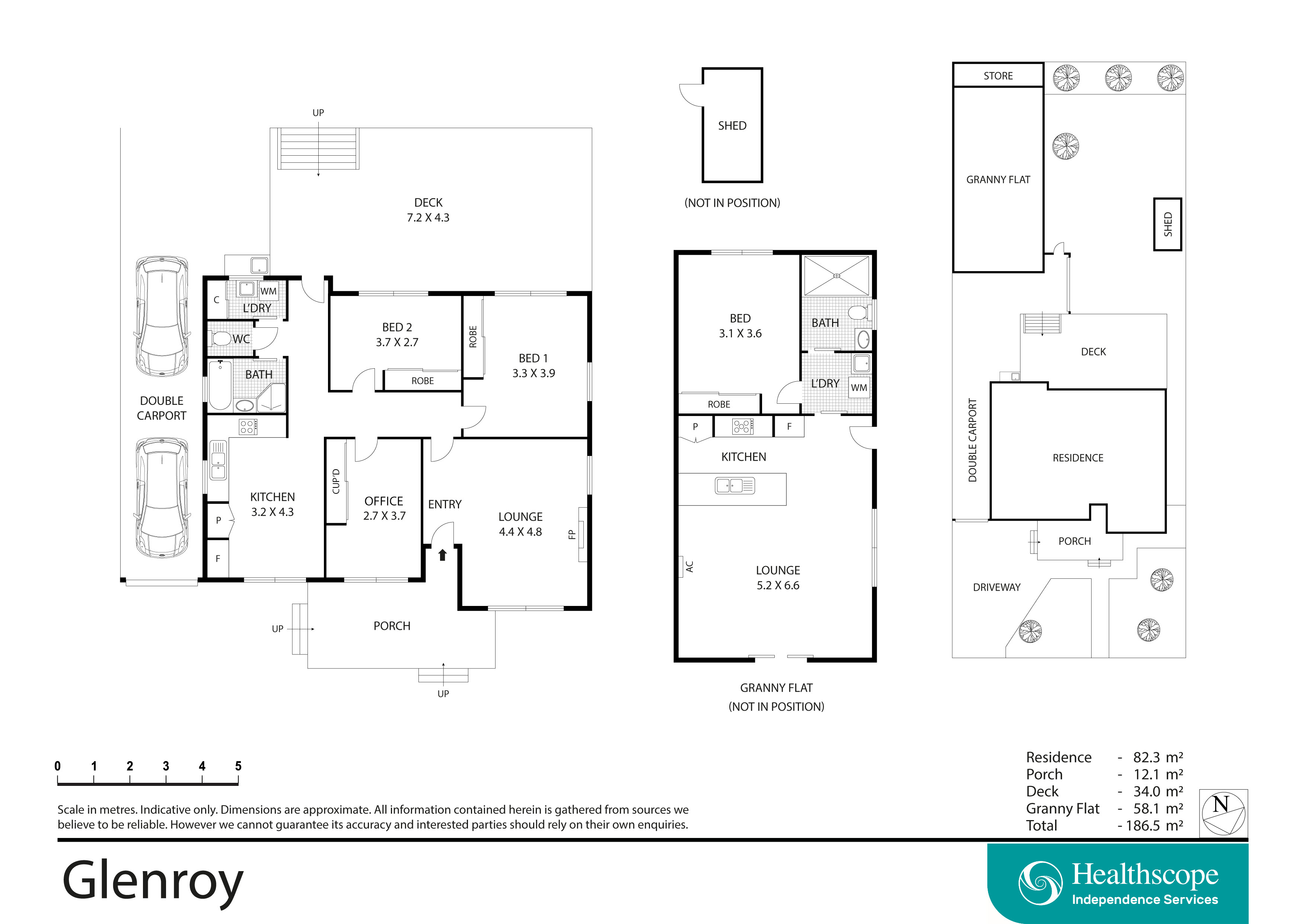 All-female home Glenroy — Floorplan 1