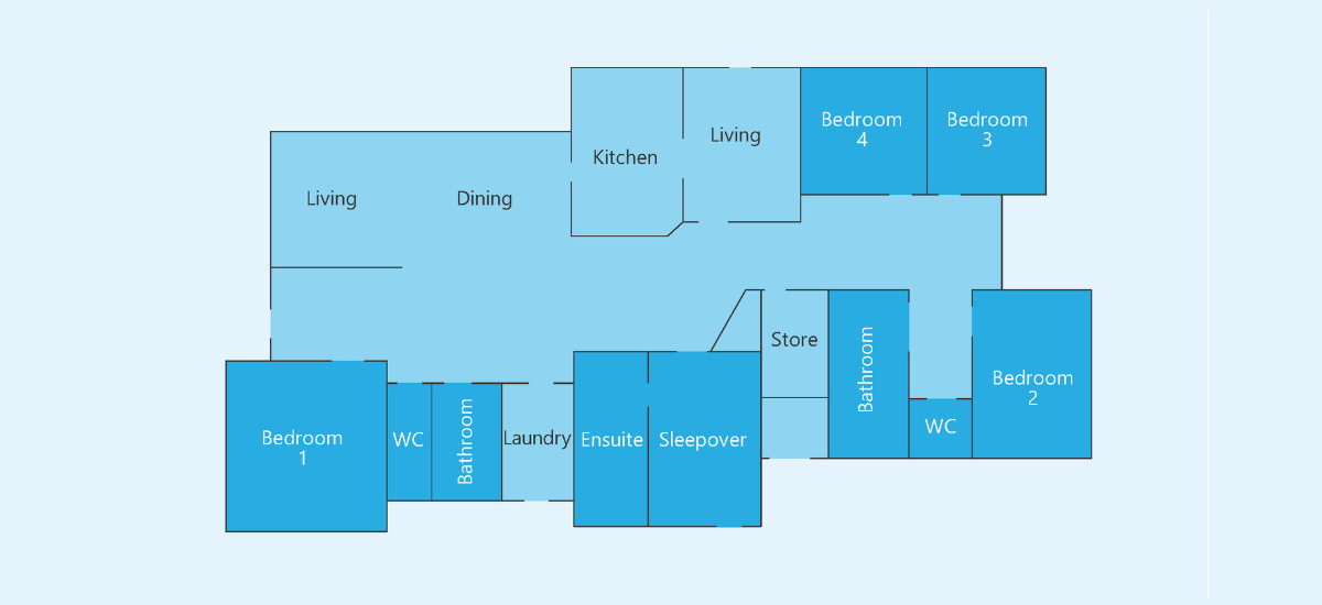 Spacious living in a sought after suburb. — Floorplan 1