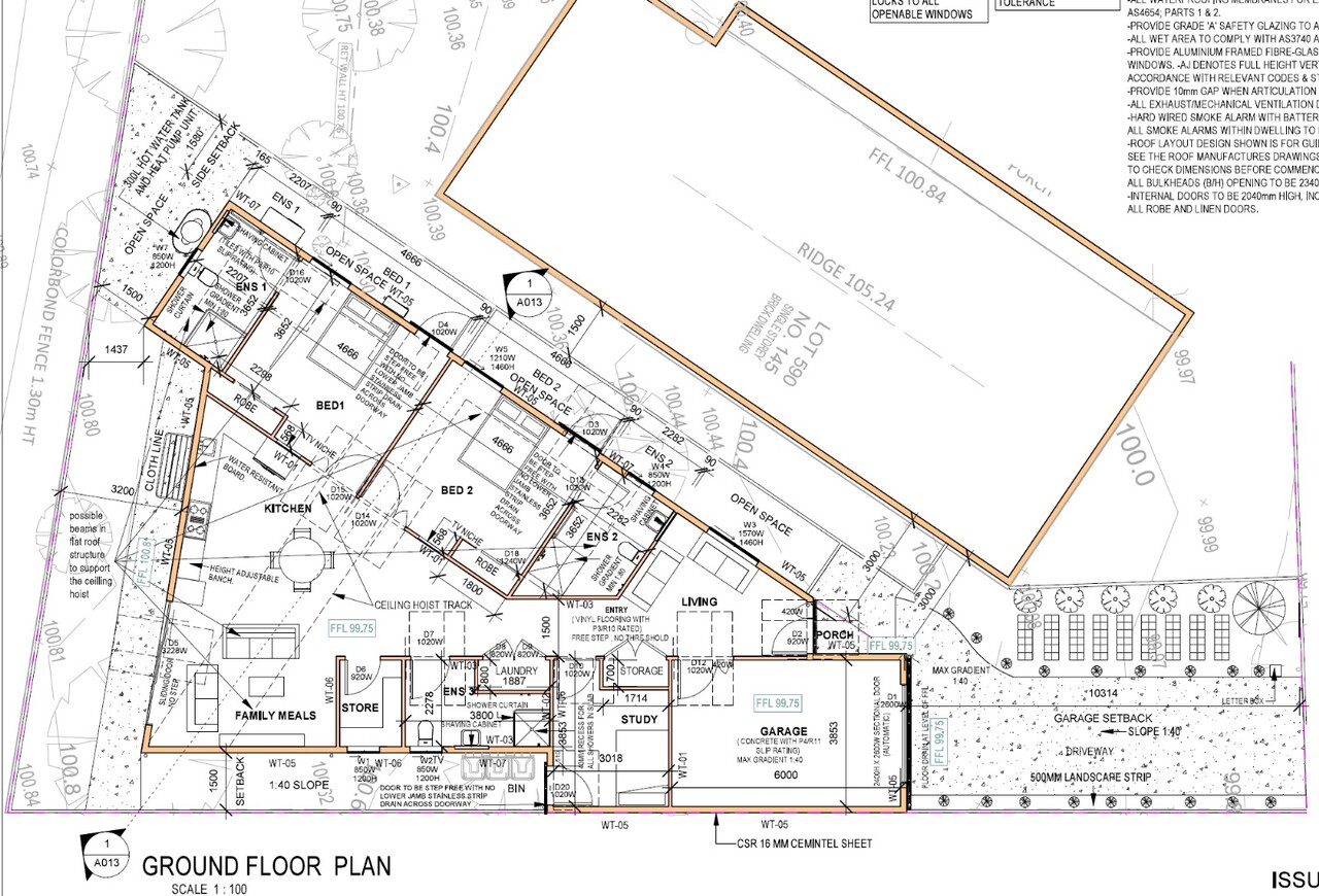 Mooroolbark HPS IL FA Category SDA - 2 Ensuites + OOA — Floorplan 1