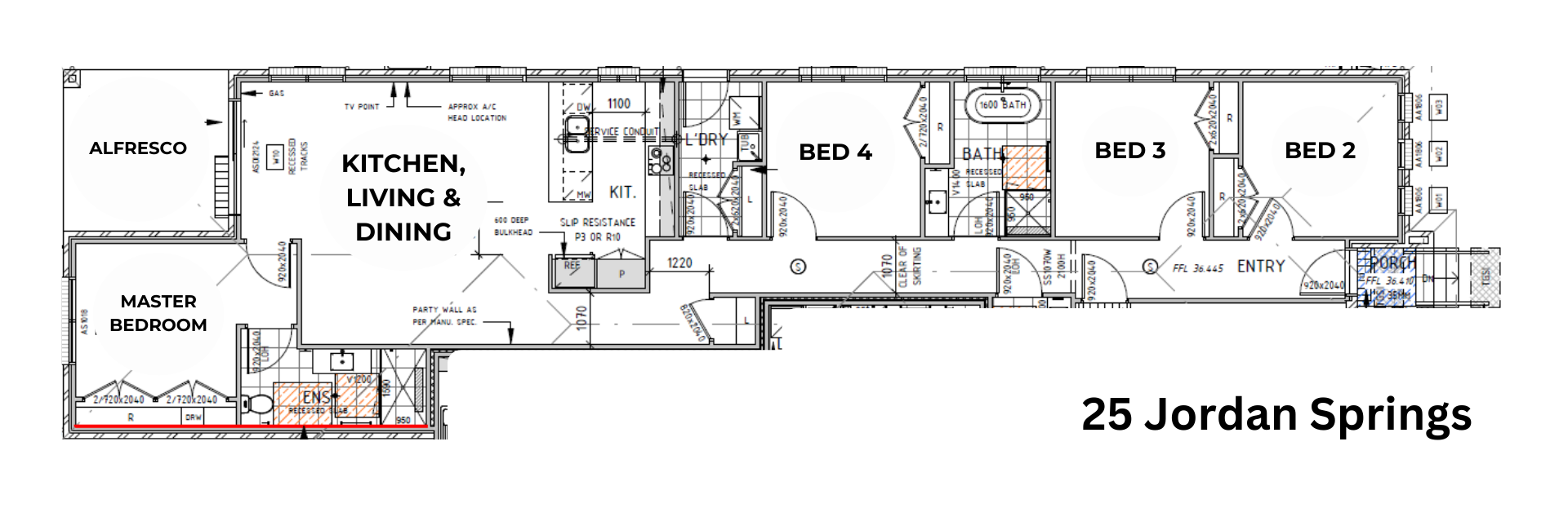 Specialist Disability Accommodation in Jordan Springs — Floorplan 1