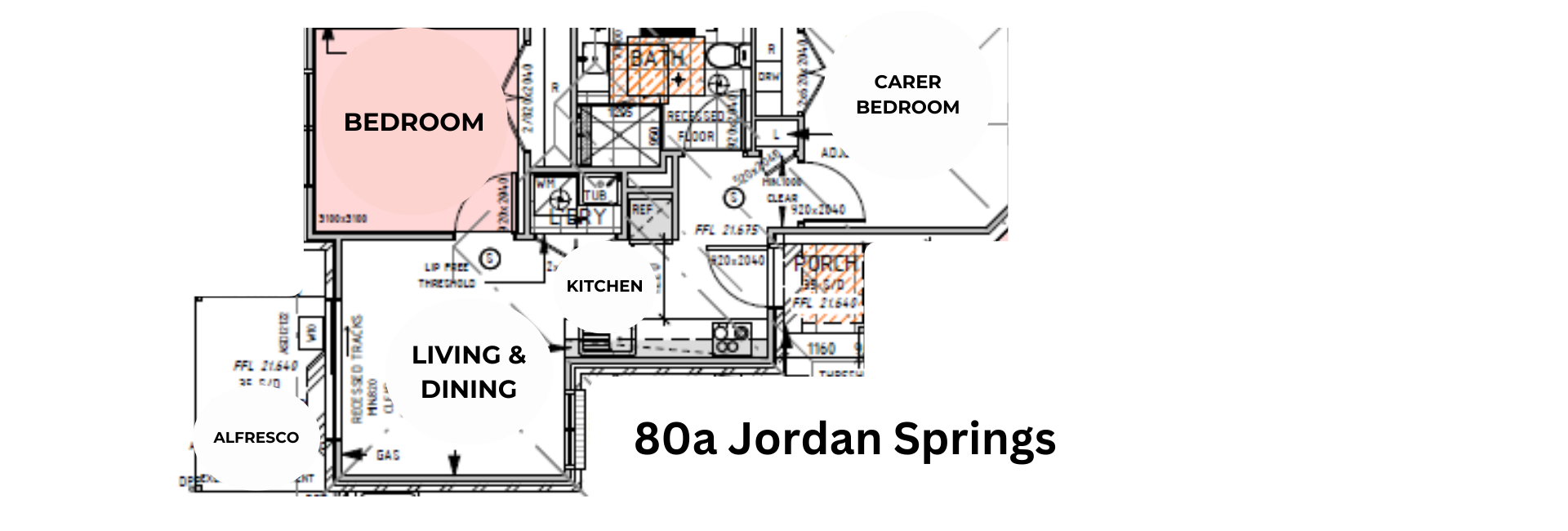 Specialist Disability Accommodation in Jordan Springs — Floorplan 4