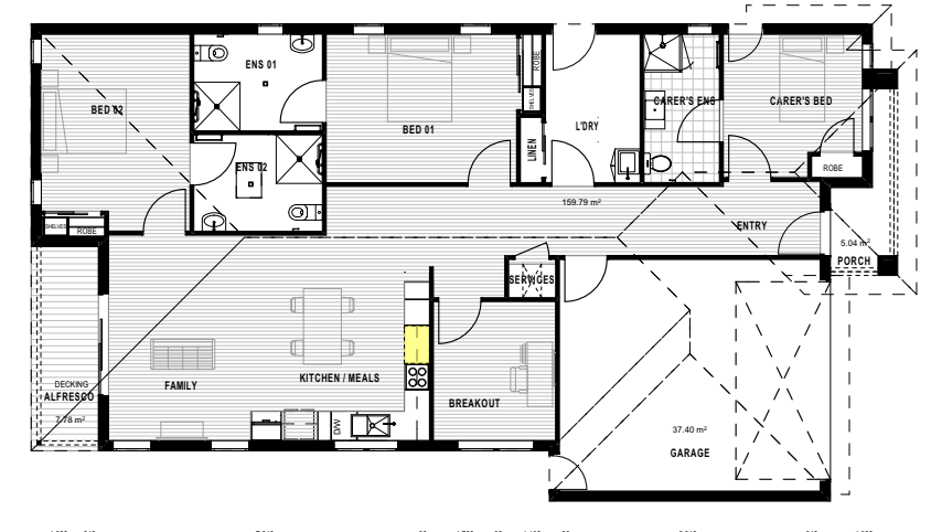 Horomidis St, Charlemont, VIC 3217 — Floorplan 1