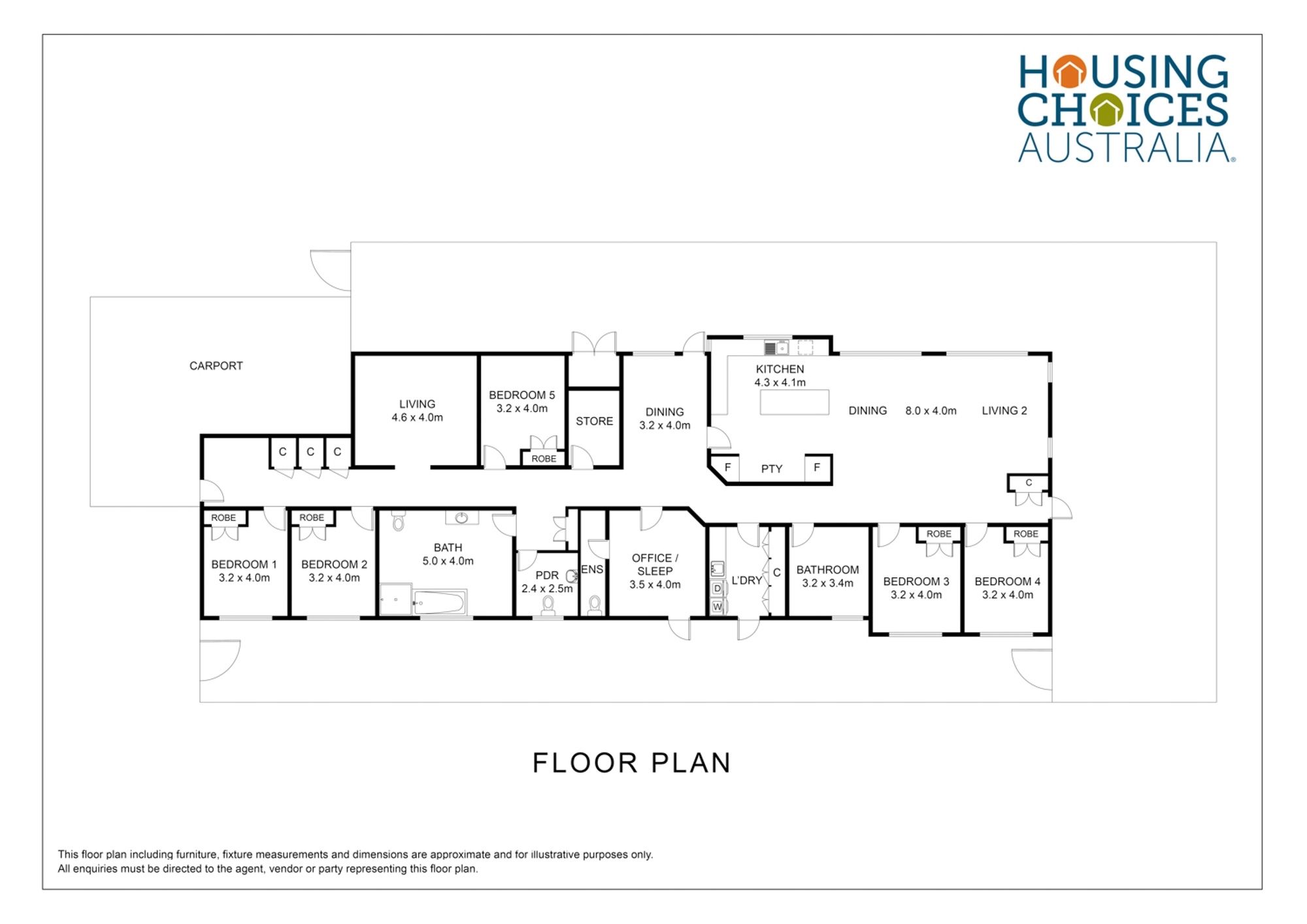 Spacious and welcoming SDA home in Greensborough — Floorplan 1