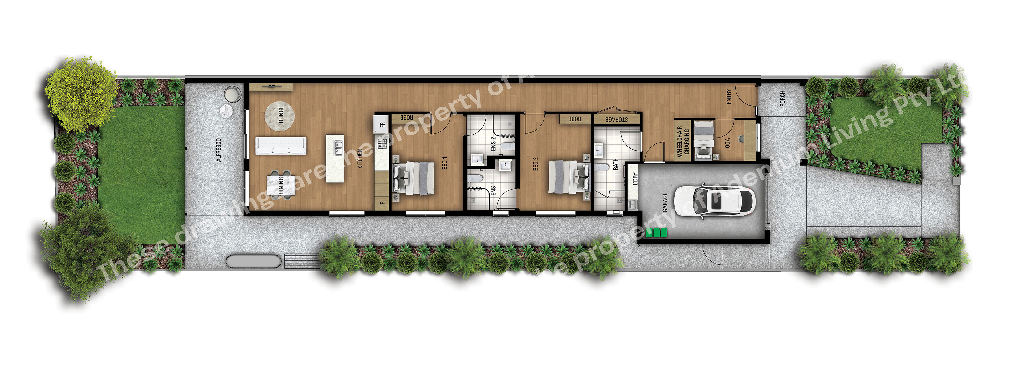 Comfortable and Accessible SDA Housing in Broadview, SA — Floorplan 1