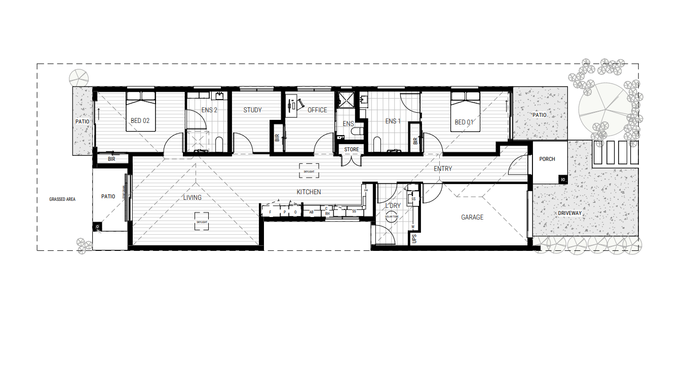 SDA- High Physical support (IL) Improved Livability (FA) Fully Accessible — Floorplan 1
