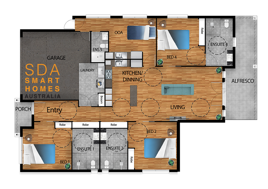 Bray Park — Floorplan 1