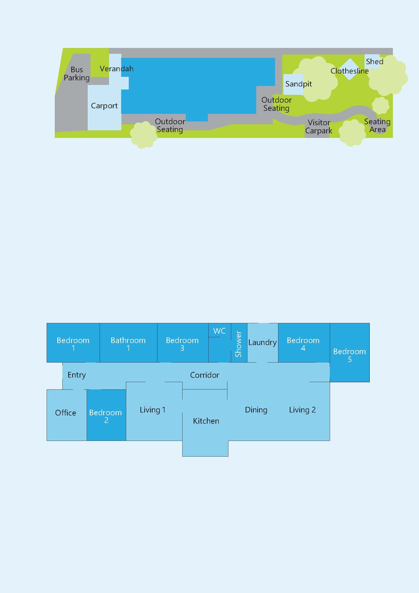 Supported Independent Living in Mitcham — Floorplan 1