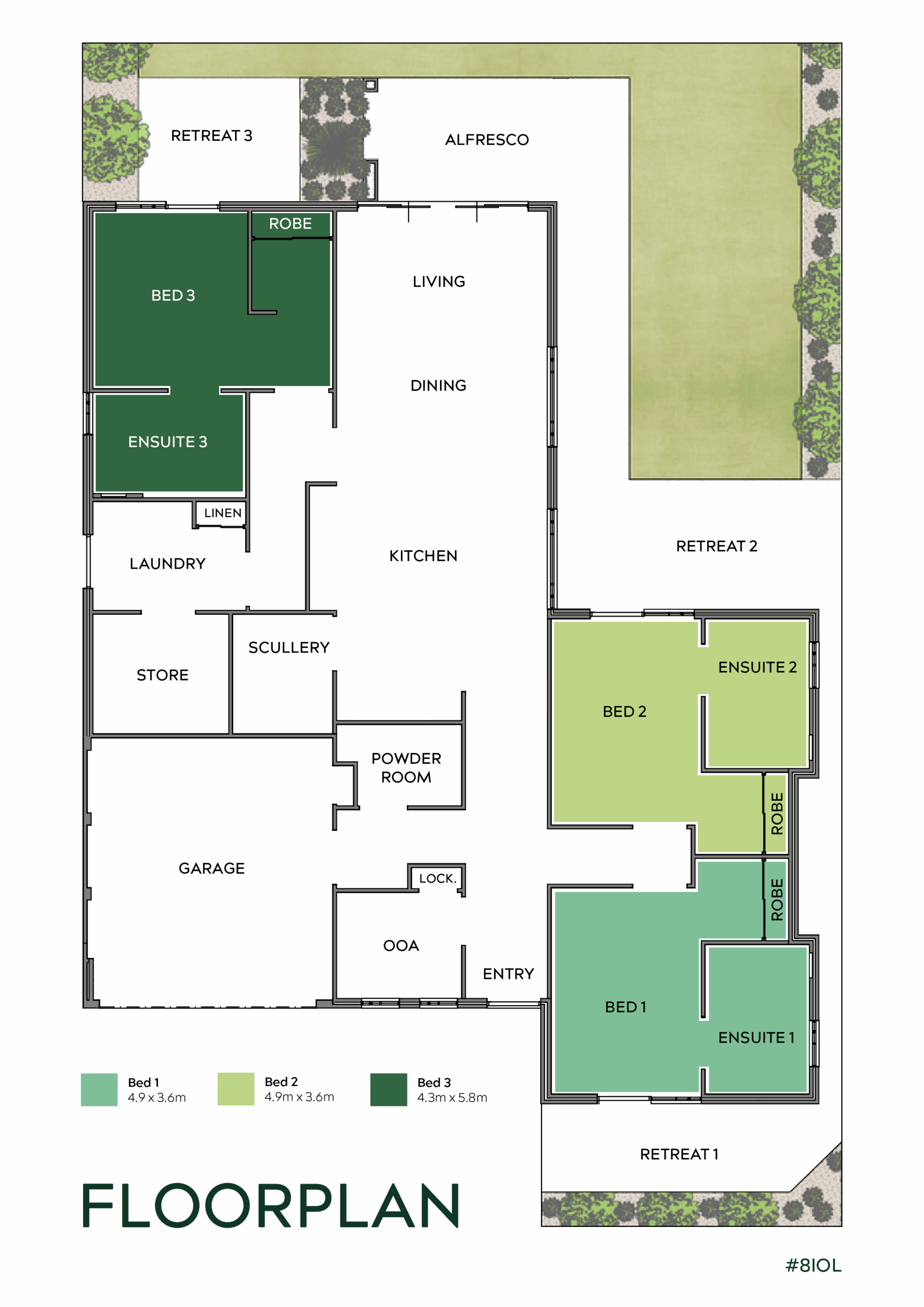 Luxurious & Accessible Living in Australind: Your Perfect Home Awaits! — Floorplan 1