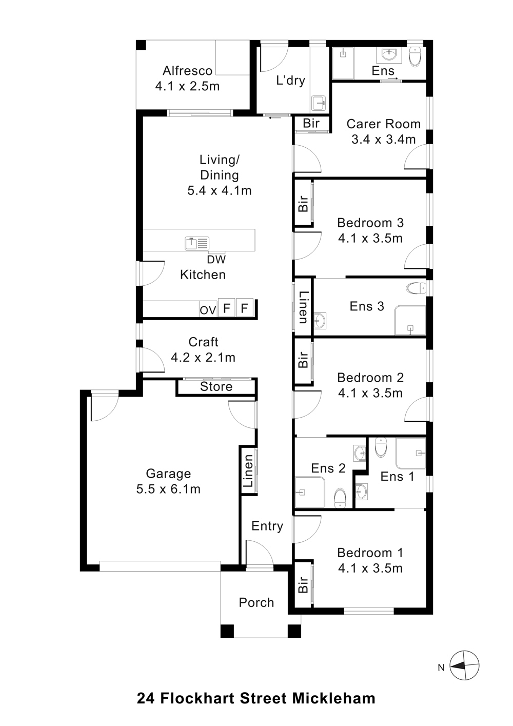 Strength, Space & Support — High Physical Support Living Refined — Floorplan 1
