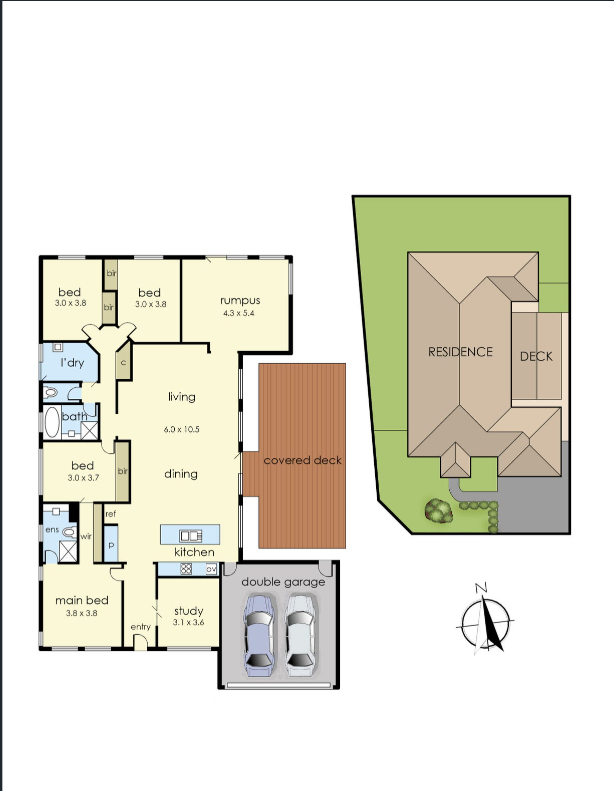 LOW OCCUPANCY DISABILITY ACCCOMMODATION close to amenities — Floorplan 1