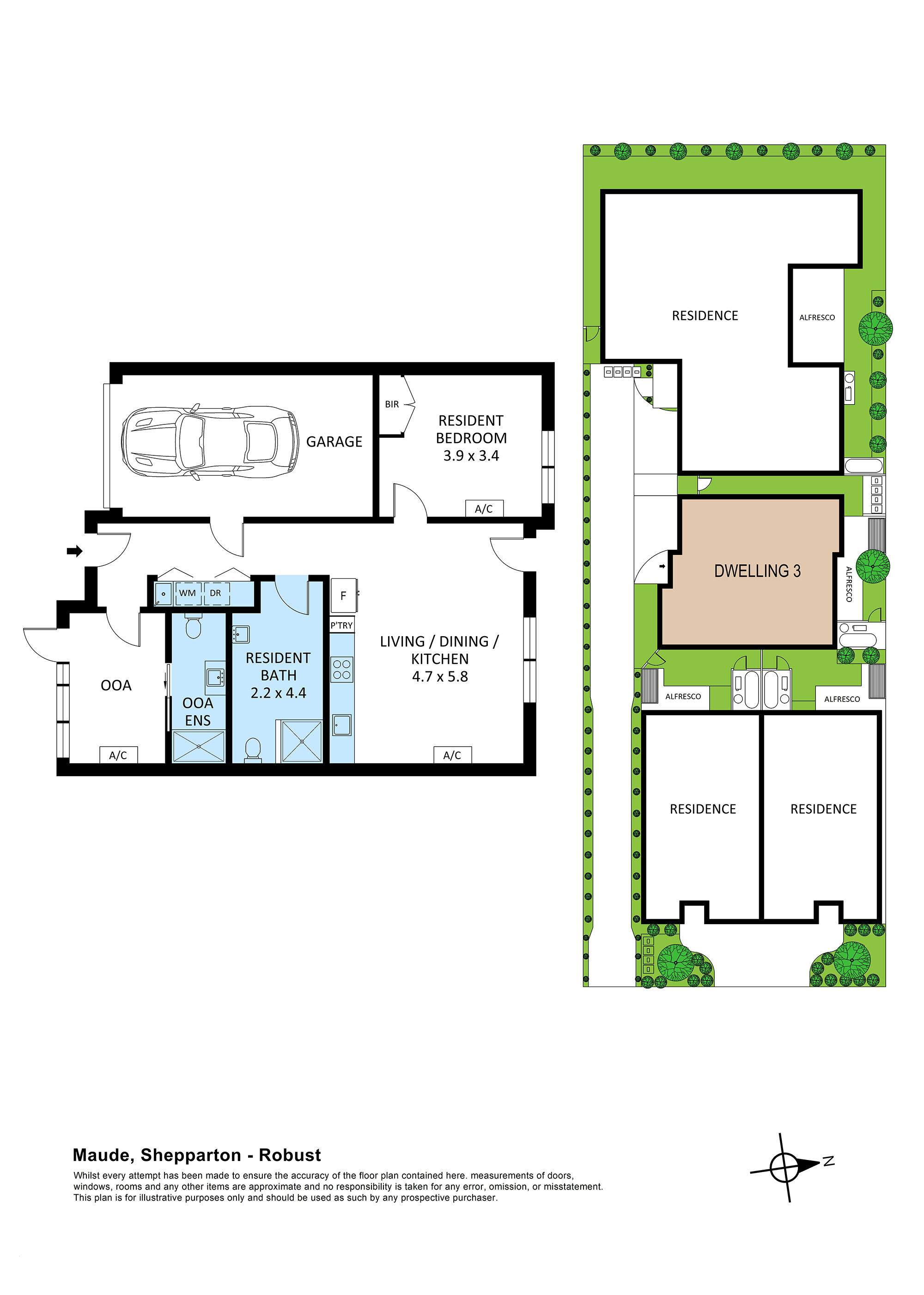 A selection of 1 bedroom Robust Villa's just steps to the heart of Shepparton — Home image 20