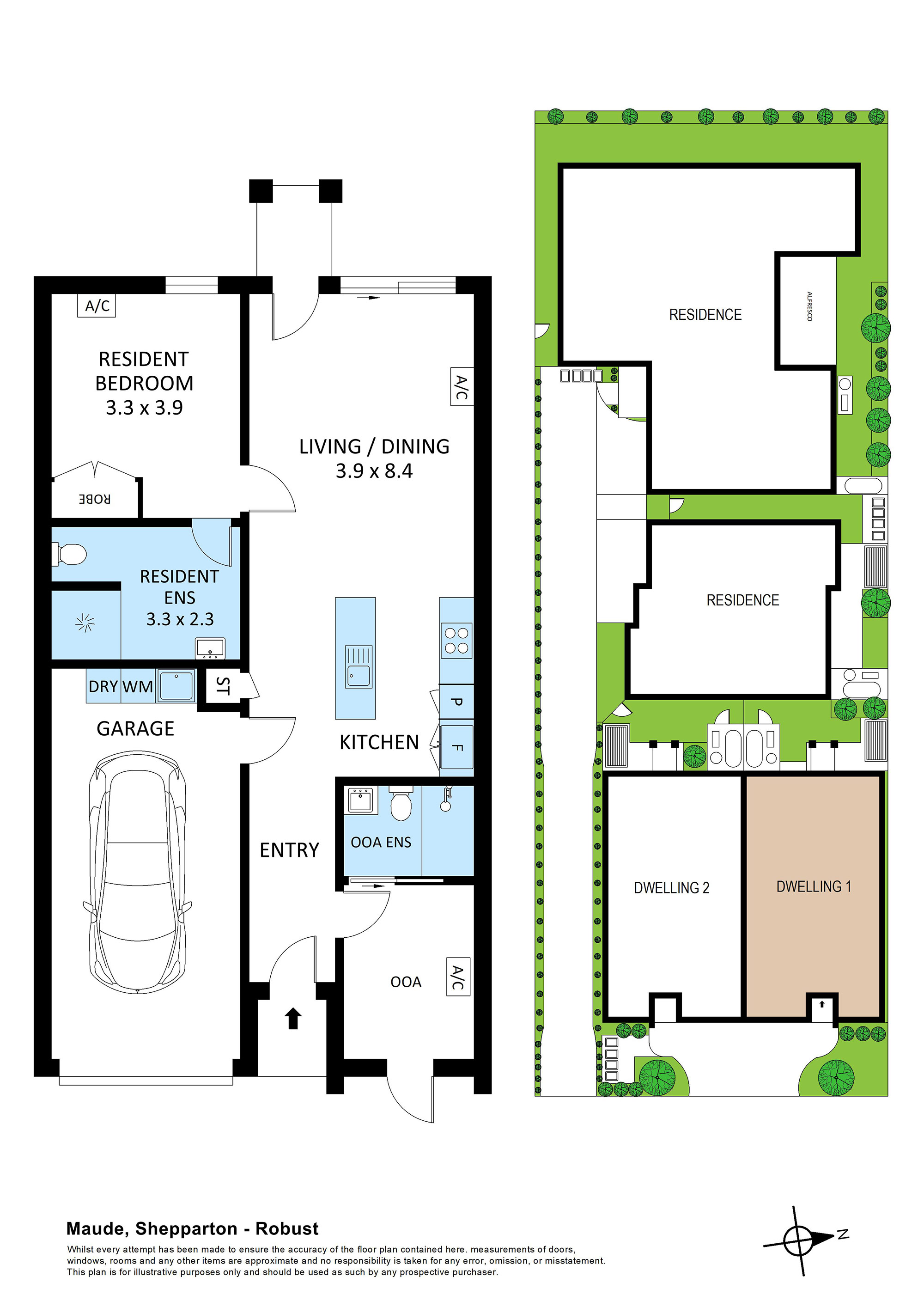 A selection of 1 bedroom Robust Villa's just steps to the heart of Shepparton — Home image 10
