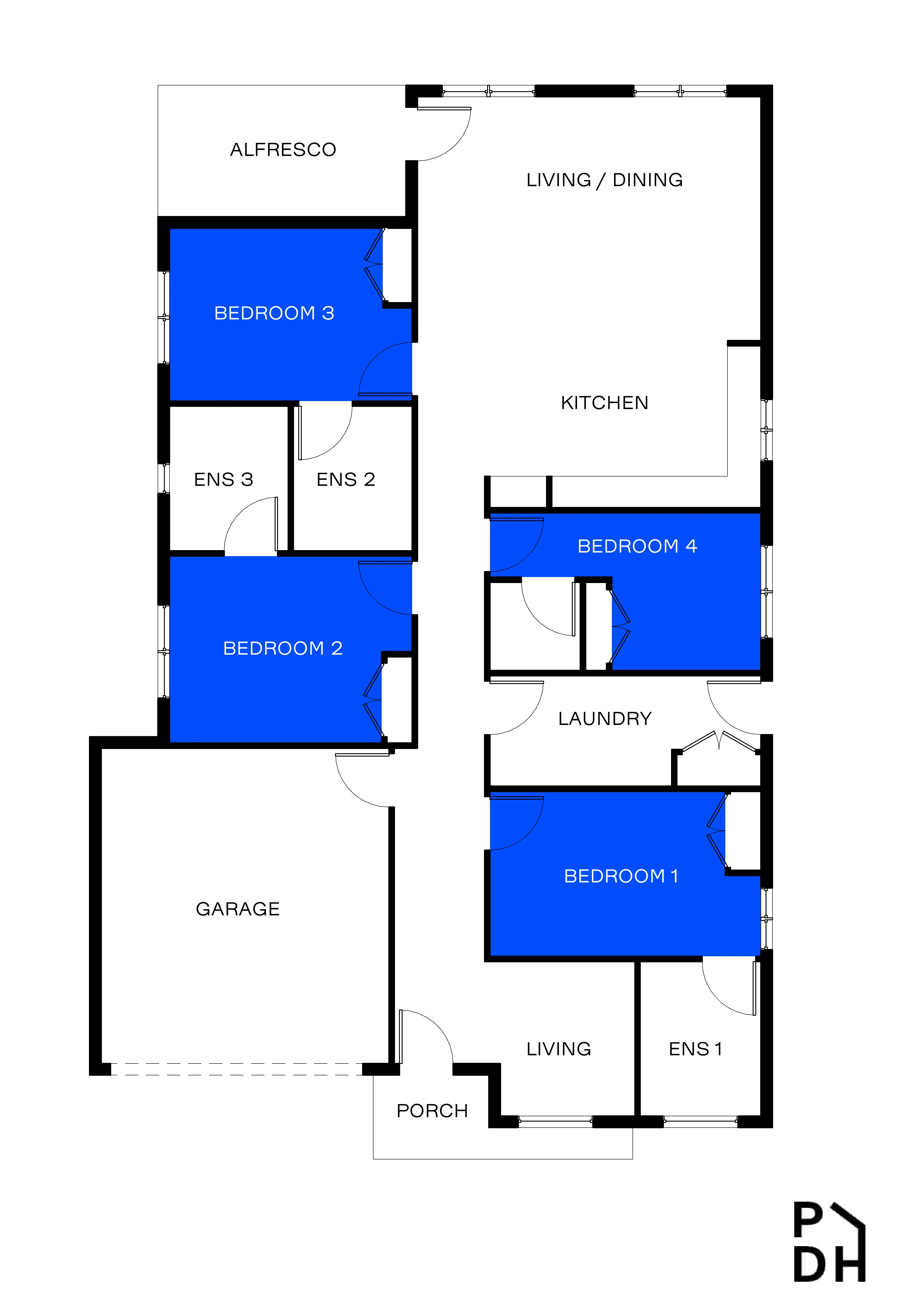Kalimna Avenue Horsham — Floorplan 1