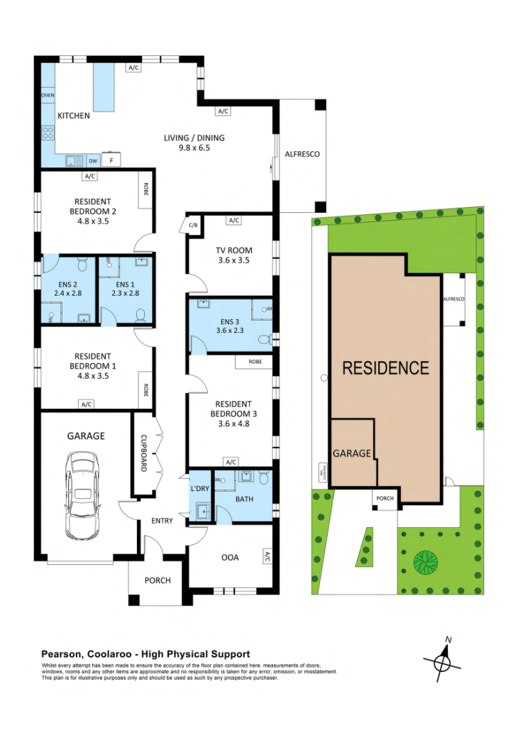 HPS SDA Home Available at Pearson Cr, Coolaroo, Ready to Move in January 2025!! — Floorplan 1