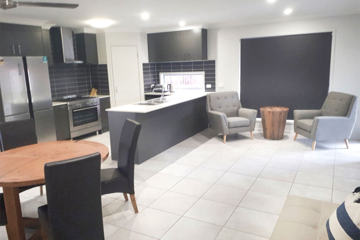 A modern home located in a sought after residential area, with access to local transport, shops and parks. — Home image 5
