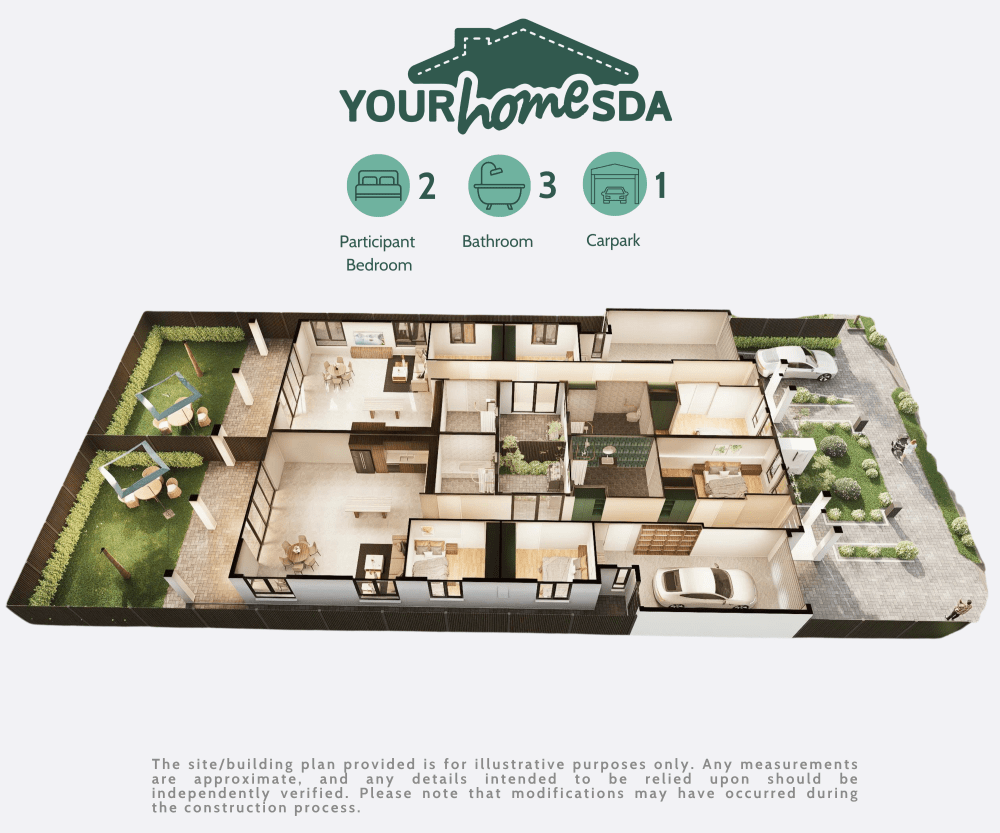 Parafield Gardens, SA 5107 — Floorplan 1