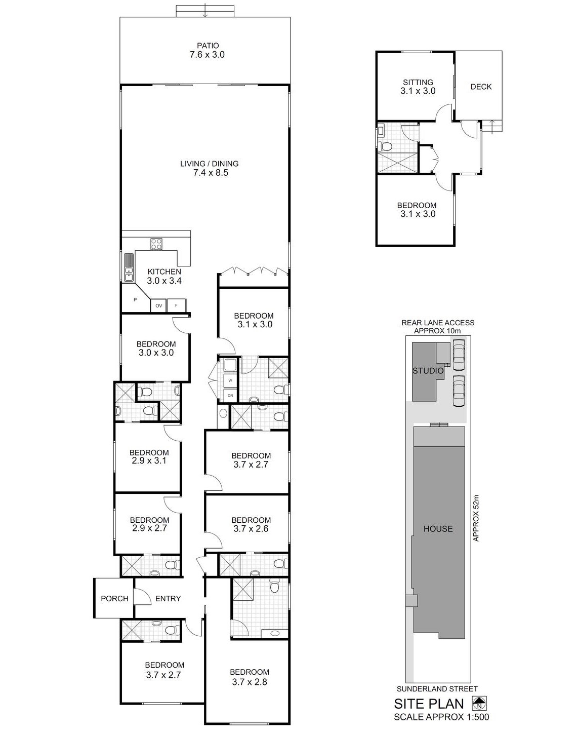 Sunderland House, Newcastle — Floorplan 1