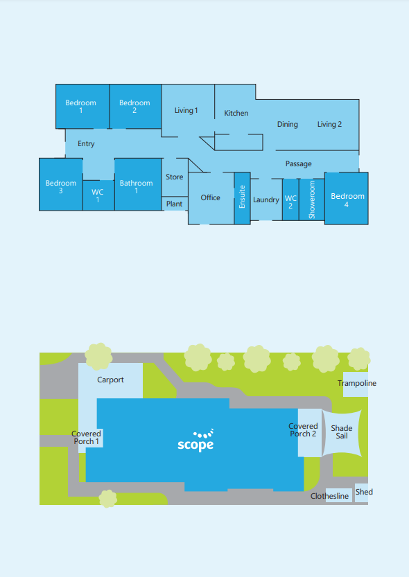 Elegant and spacious Supported Independent Living in Tullamarine — Floorplan 1
