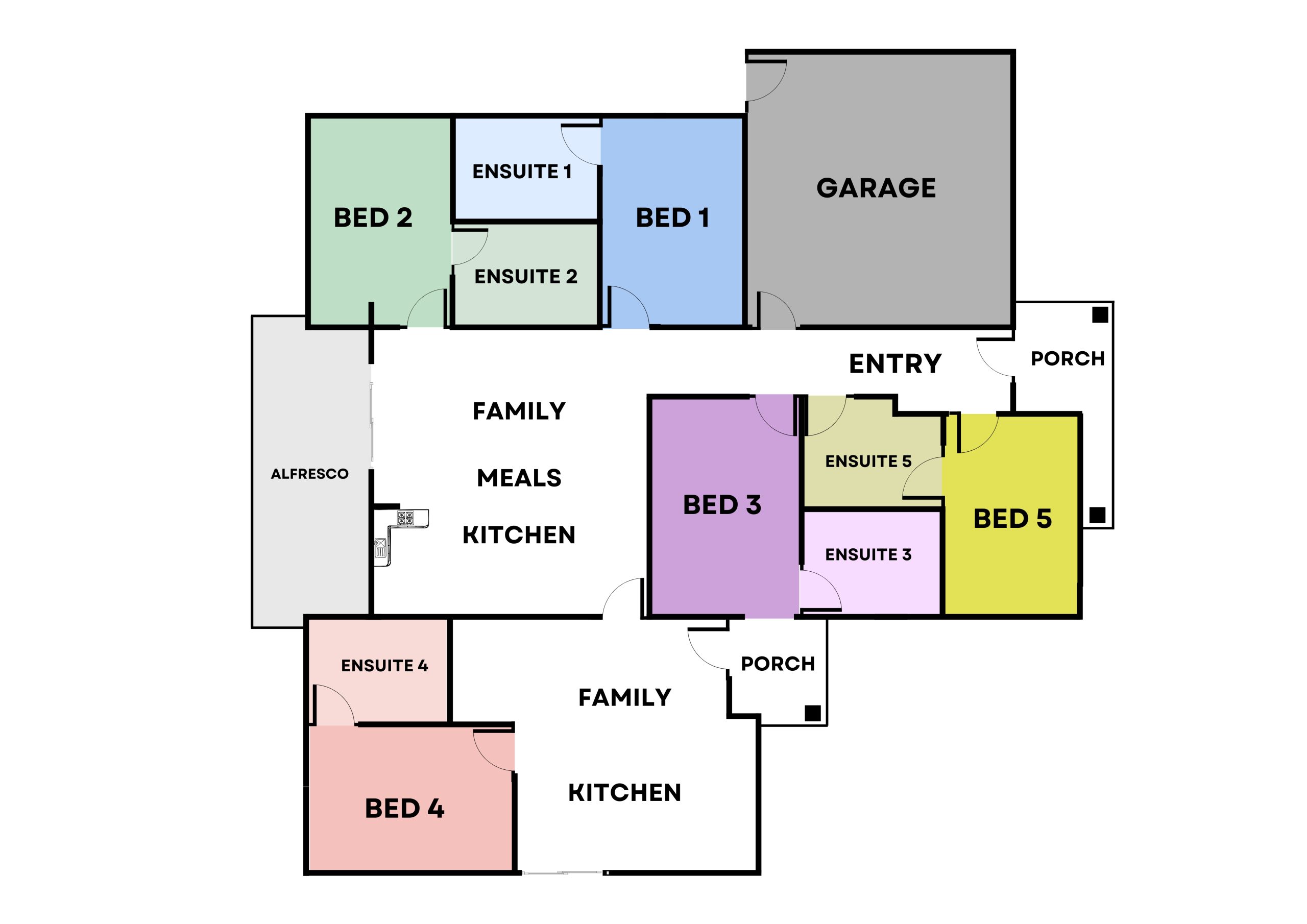 ISAAC EDEY, Hampton Park, VIC - HPS/Bariatric — Floorplan 1