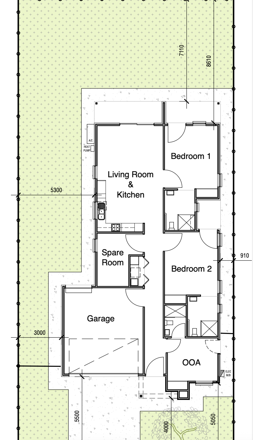 New Build Single Occupancy SDA Chiton - LAST HOUSE AVAILABLE — Floorplan 1