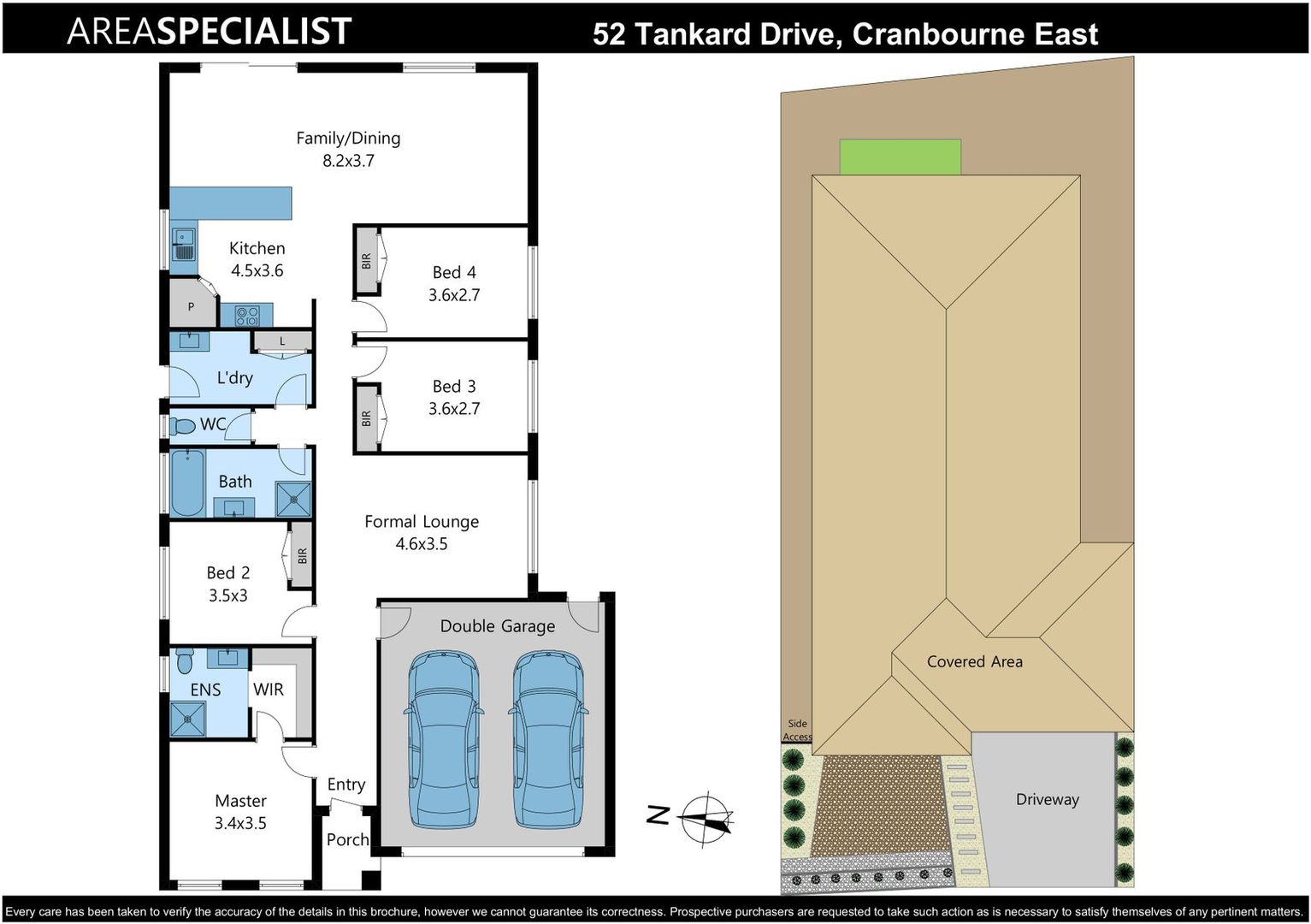4-Bedroom SIL Home in Cranbourne East — Floorplan 1