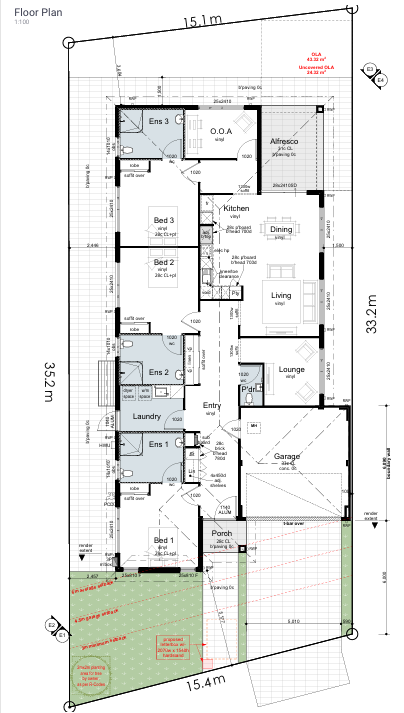 A Banksia Paradise at Millbridge - SDA HPS Home — Floorplan 1