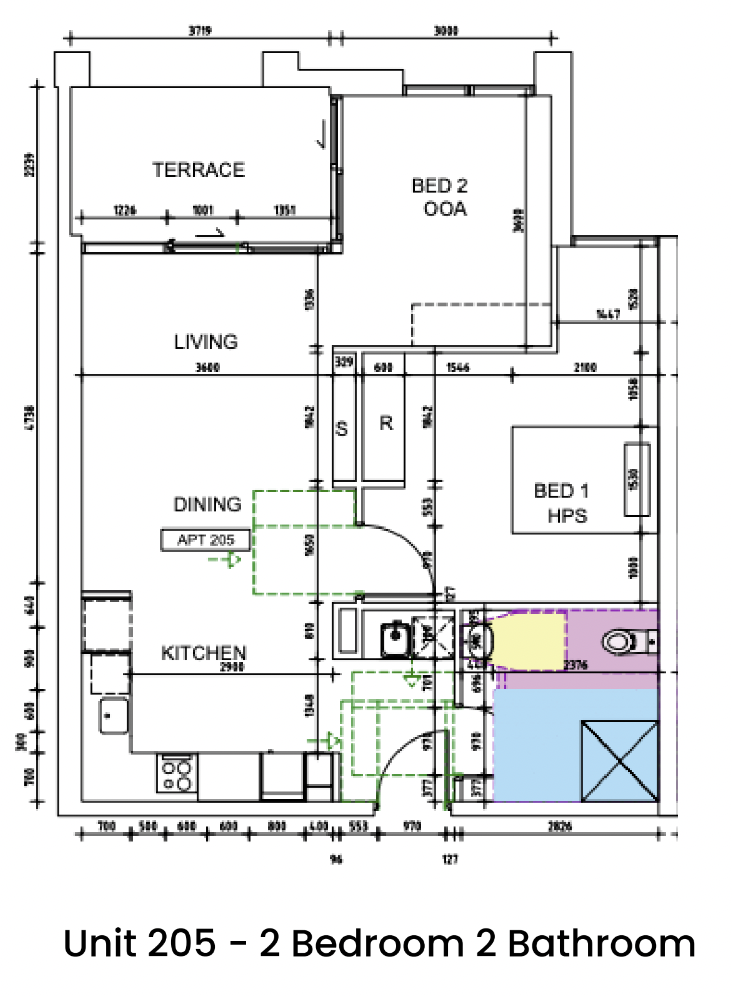 Sunshine - SDA - High Physical Support - Apartment - 2 Residents — Floorplan 4