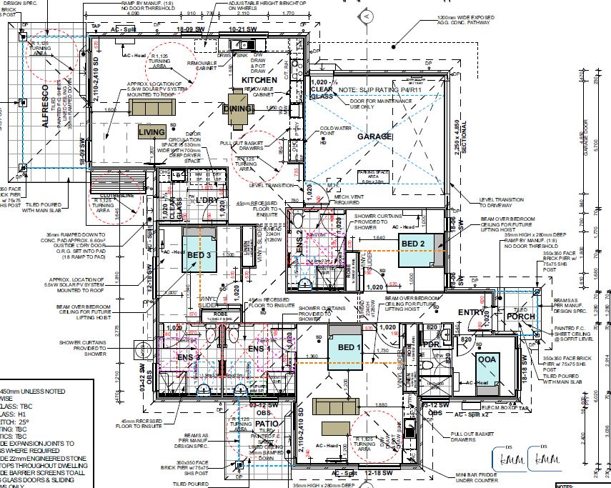 High Physical Support House, Boydaw Rd, Ormeau — Floorplan 1