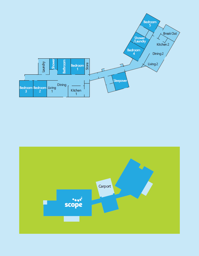Supported Independent Living in Lovely Banks — Floorplan 1