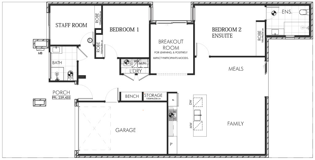 Brand New Robust Home in CRAIGIEBURN — Floorplan 1