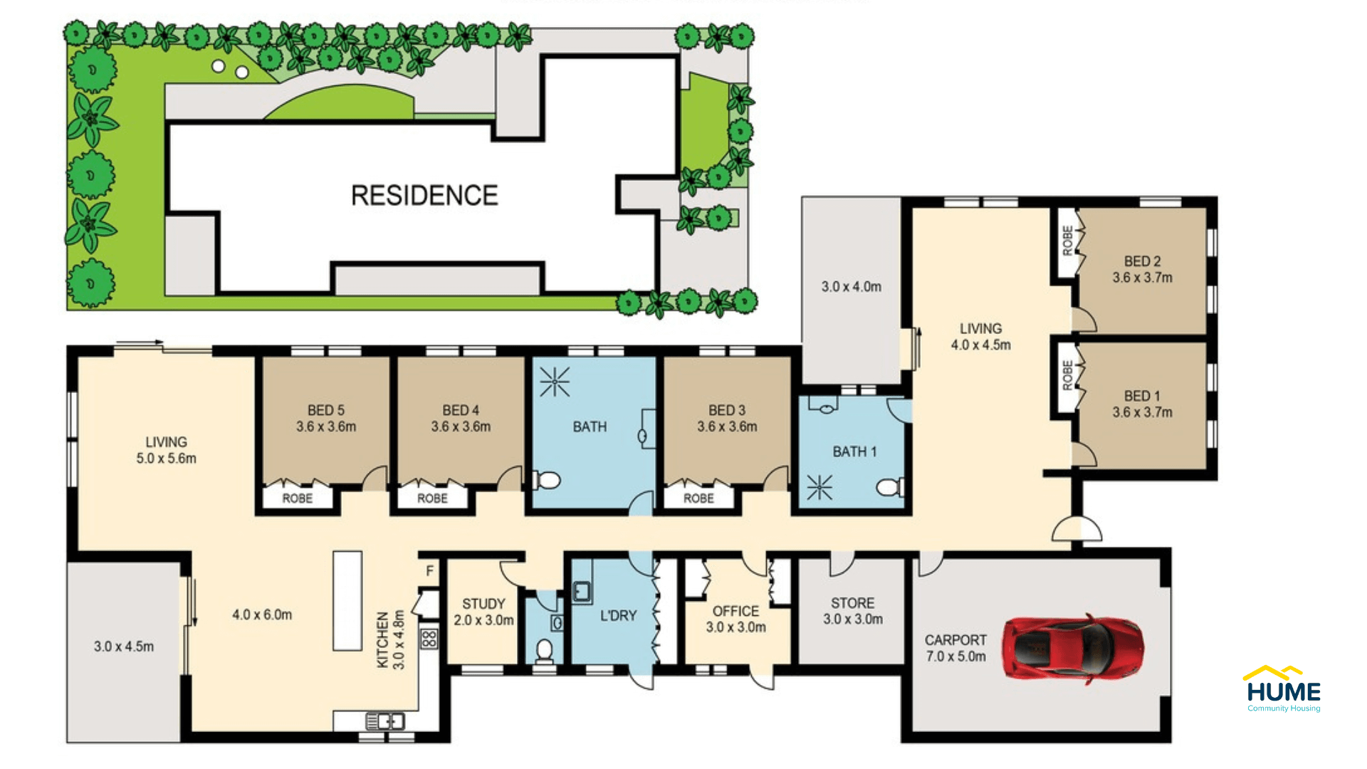 Bright Disability Home In Central Location, Blacktown NSW 2148 — Floorplan 1