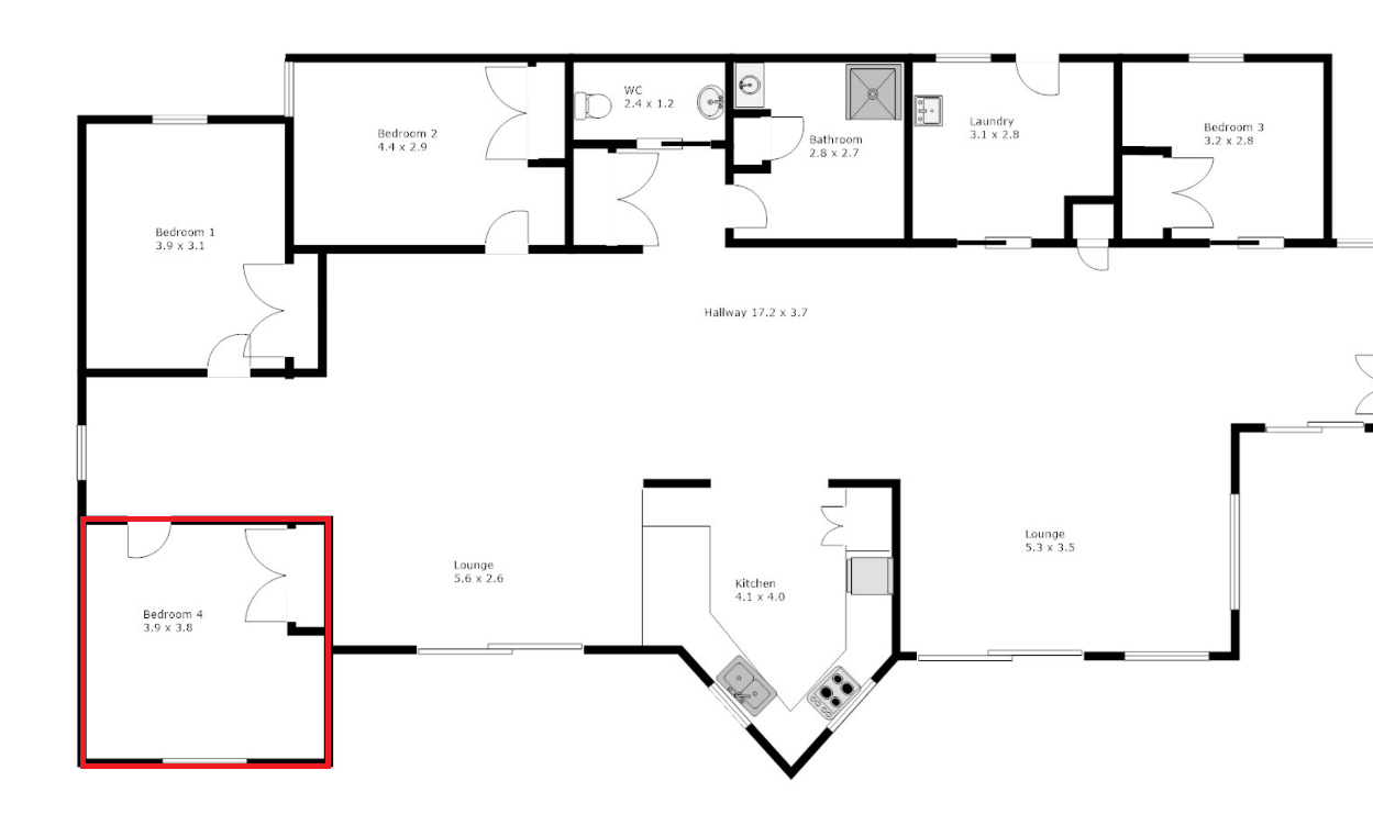 Vibrant lifestyle in Elwood — Floorplan 1