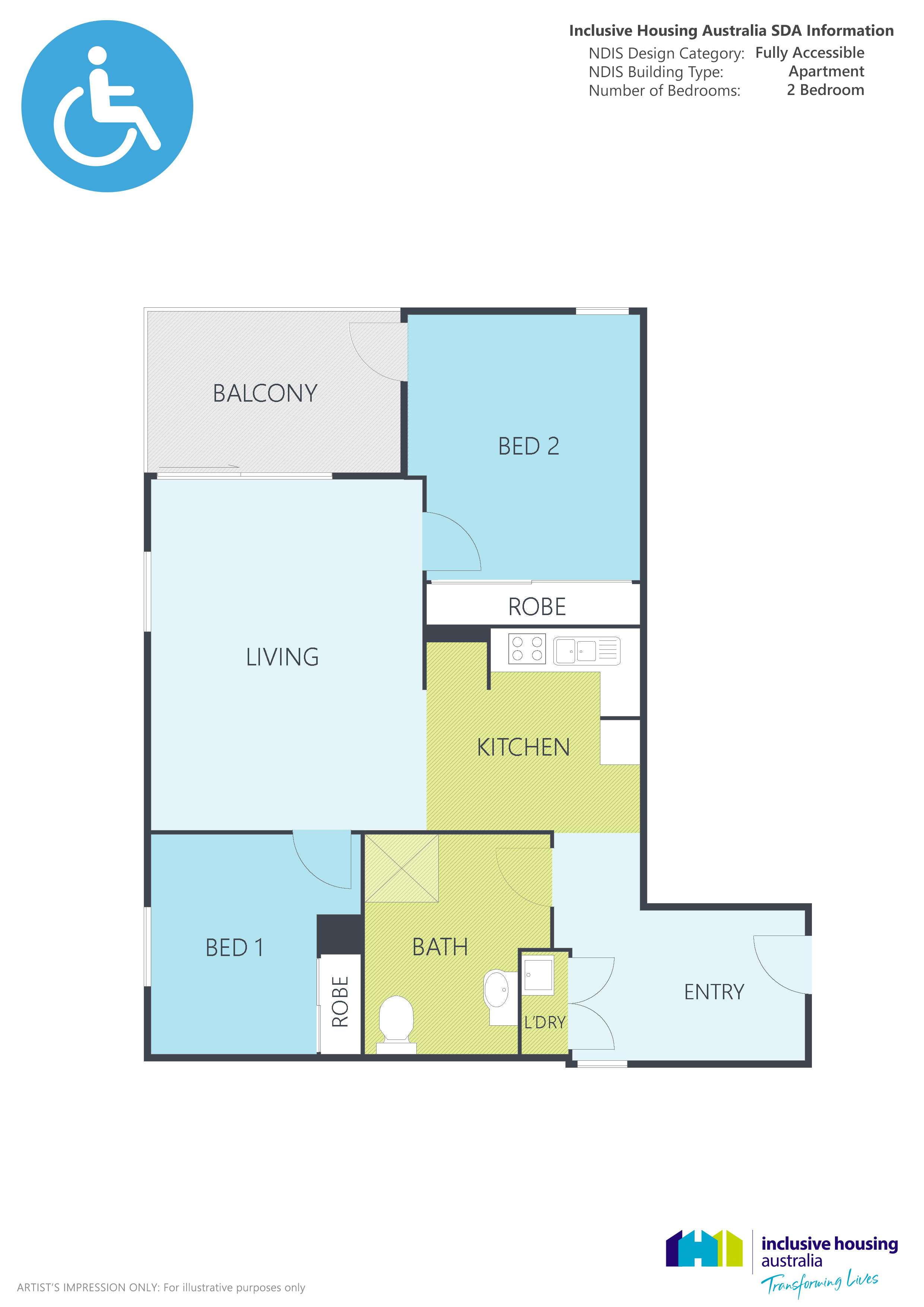 Ryde, NSW 2112 — Floorplan 1
