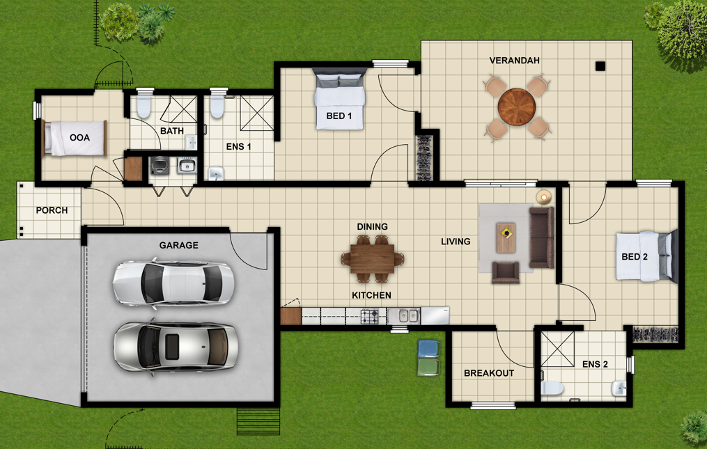 HPS home available now — Floorplan 1