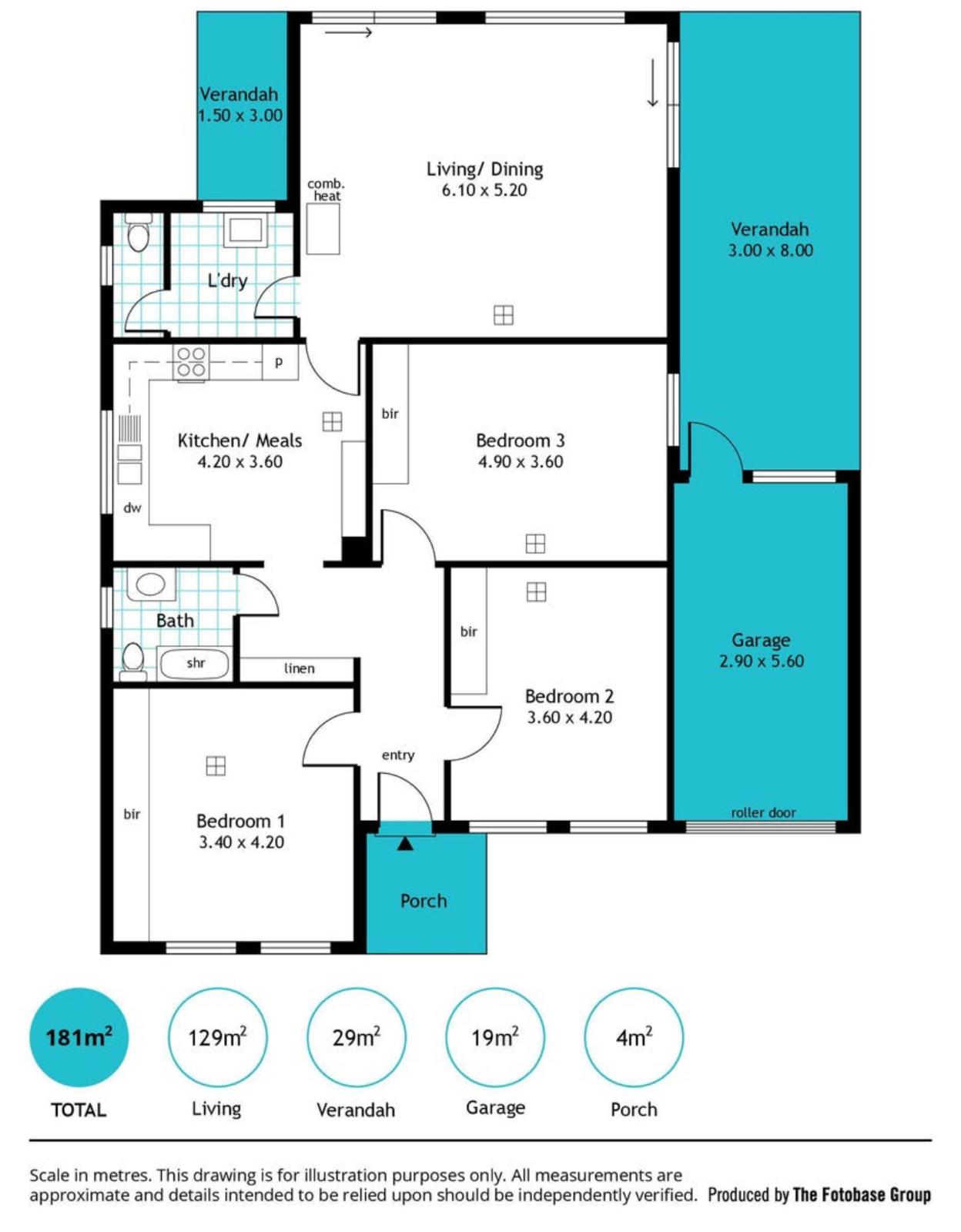 Spacious 3 Bedroom SIL House with Modern Amenities — Floorplan 1