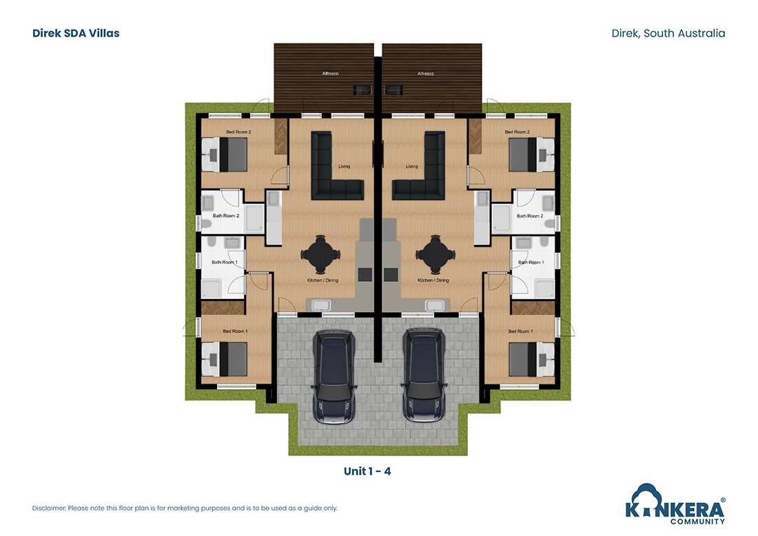 Direk Villas — Floorplan 1