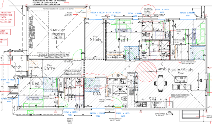 Stylish 3 Bed + OOA HPS SDA Home – Tarneit, Flexible Living — Floorplan 1