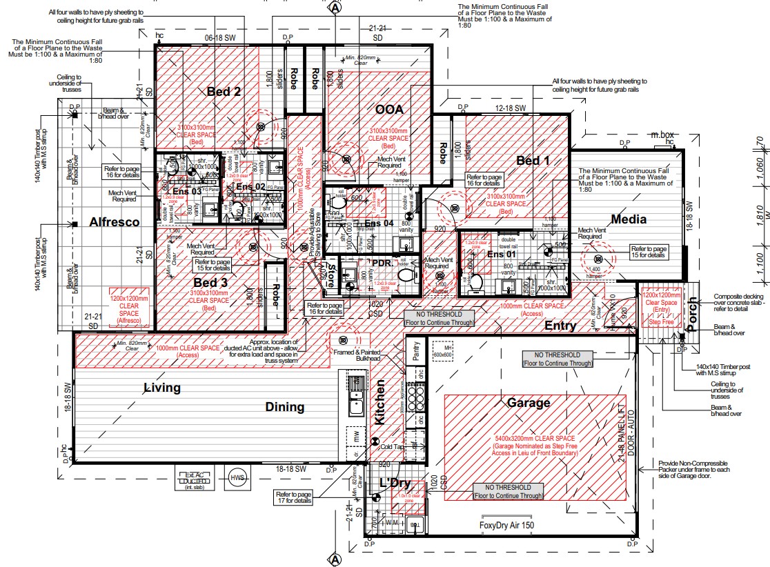 3 SDA Rooms + OOA, Available in Burrum Heads QLD — Floorplan 2