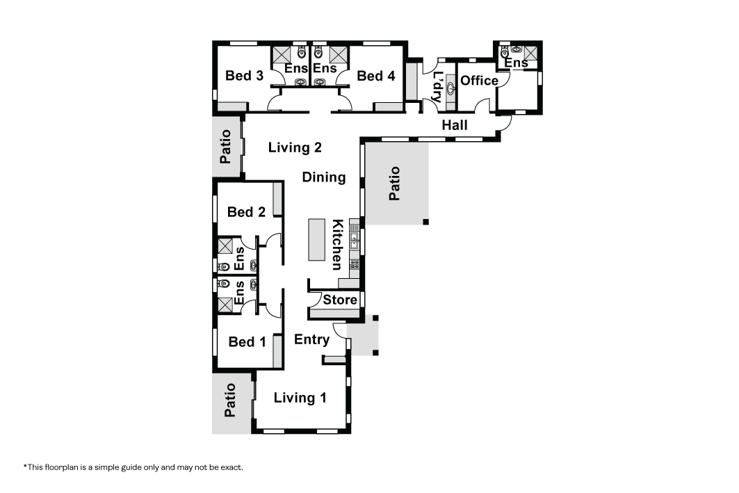 Australian Foundation For Disability — Floorplan 1