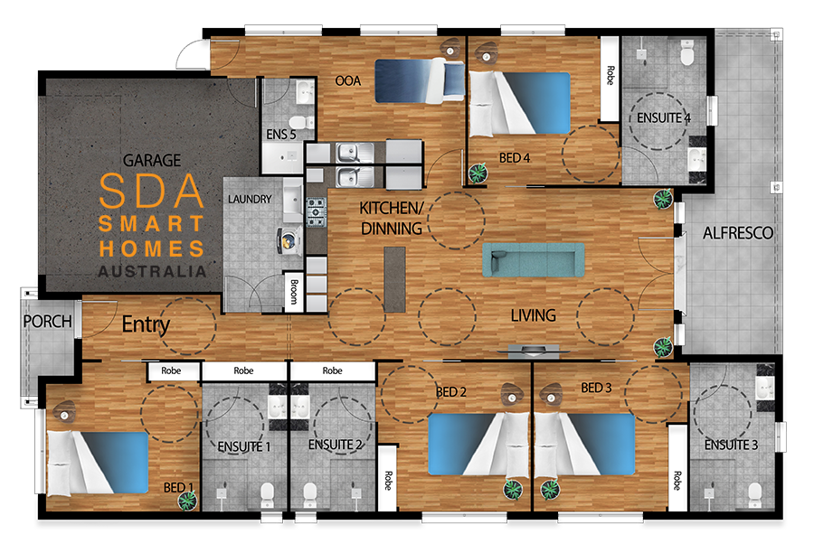 Gleneagle — Floorplan 1