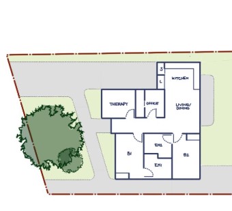 Beacon Hill - new 2 bedroom home — Floorplan 1