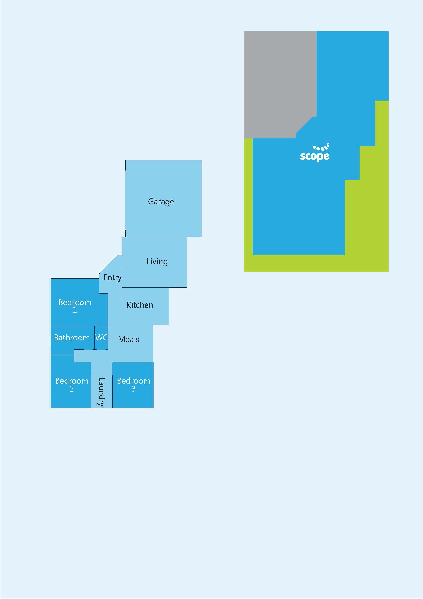 Coastal lifestyle in the heart of Mentone — Floorplan 1
