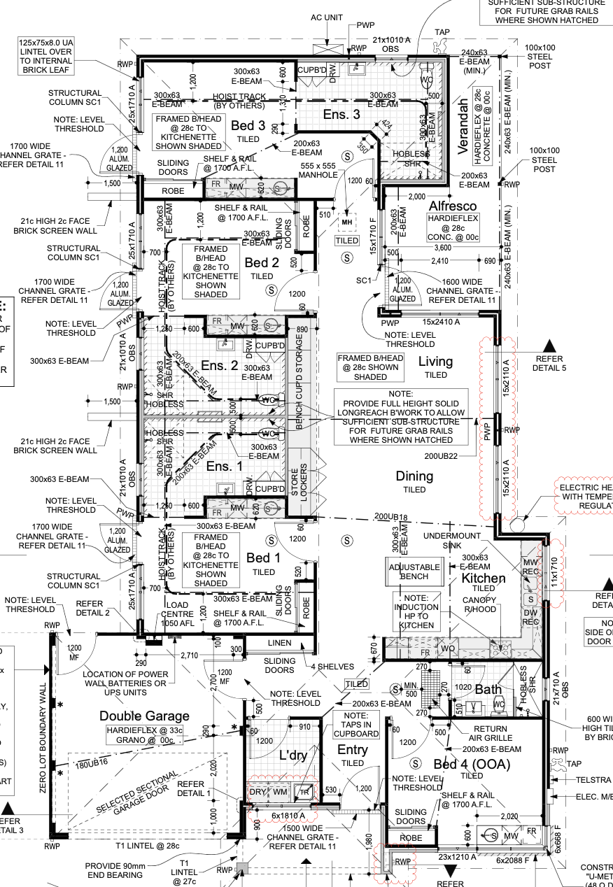 Lakelands SDA House — Floorplan 1