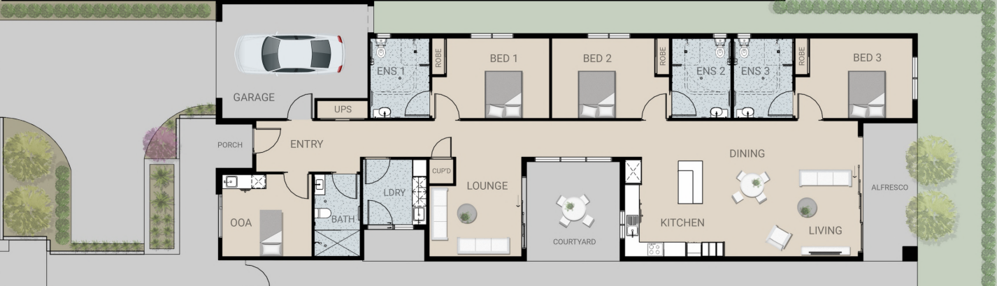Brunswick West - SDA - High Physical Support - 3 Resident House — Home image 3