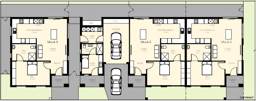 Home in Moorabbin — Floorplan 1