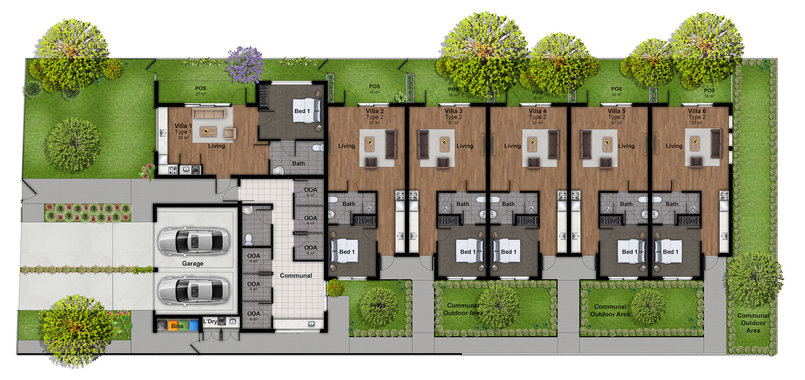 Blacktown, NSW - Villa — Floorplan 1