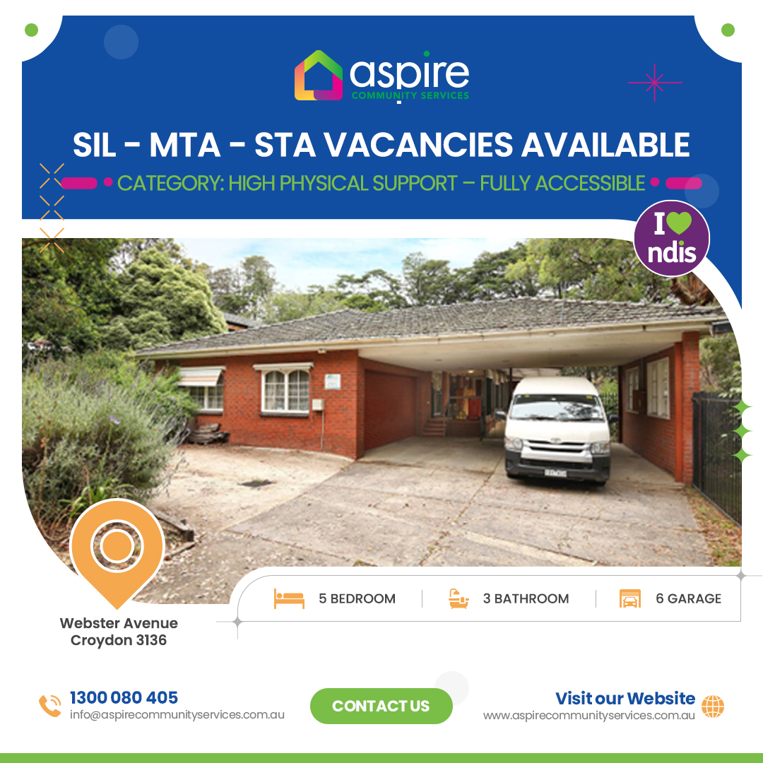Aspire's (SIL • MTA • TAC • STA • OOHC) Fully Accessible – Croydon VIC — Home image 2