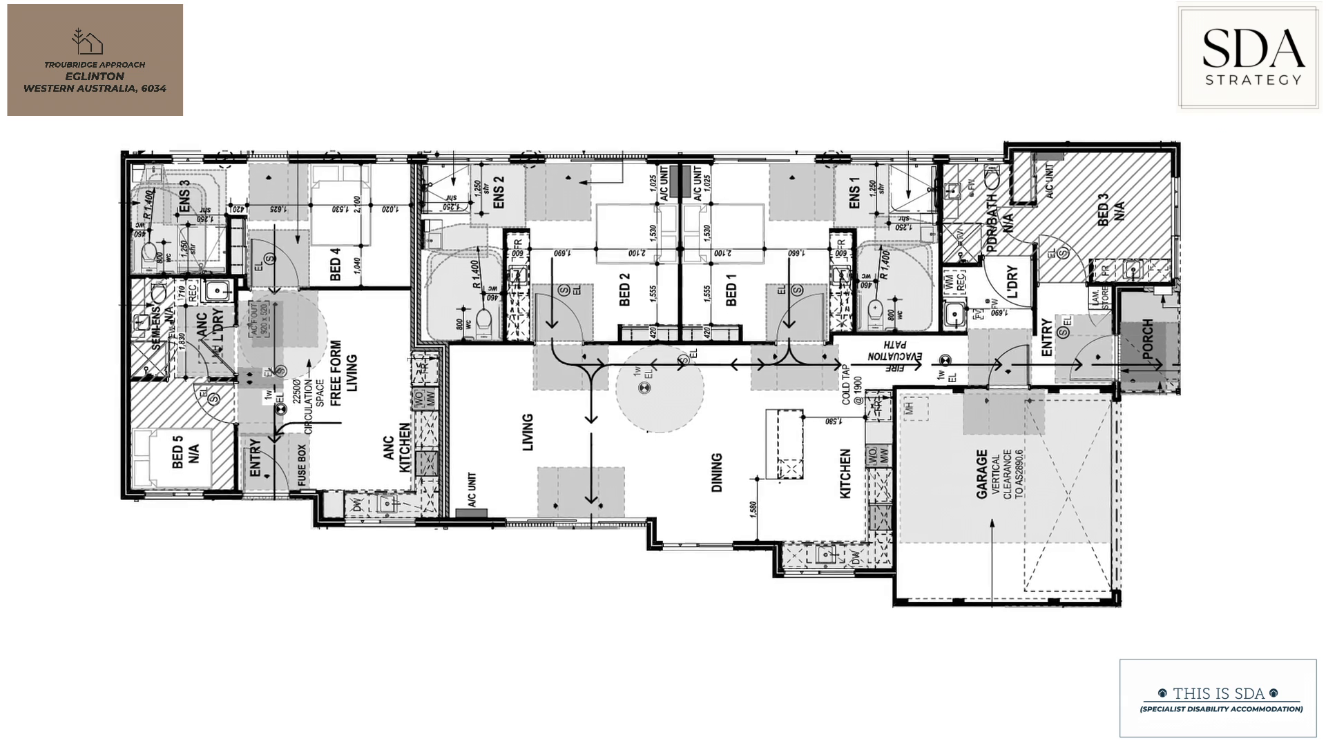 Troubridge Approach, Eglinton, WA 6034 — Floorplan 1